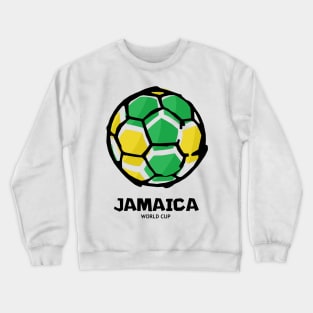 Jamaica Football Country Flag Crewneck Sweatshirt